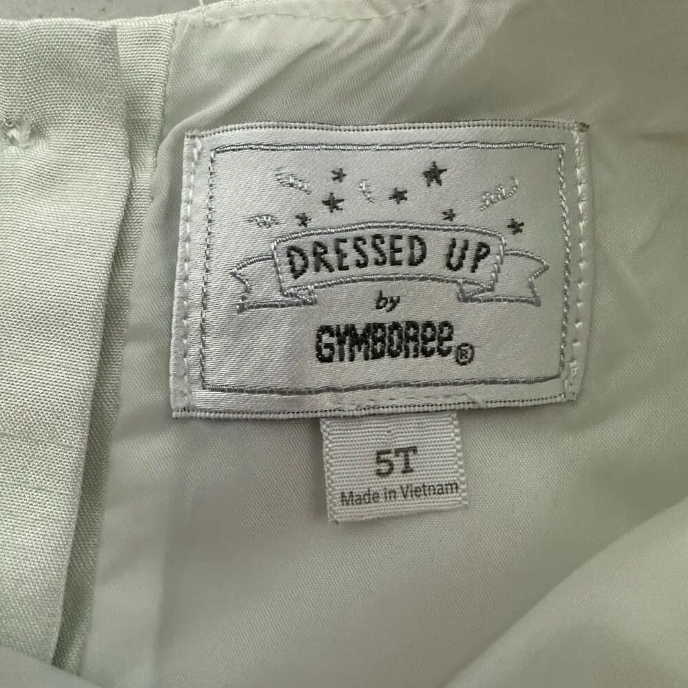 Gymboree Blue Ivory Occasion Dress 5T Holiday Pageant Wedding Formal